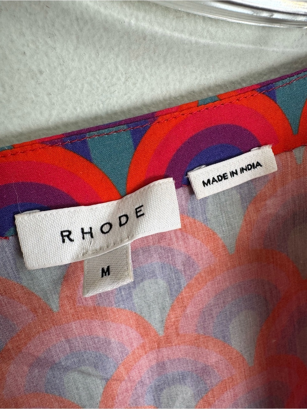 Rhode Ryan Dress in Retro Rainbow M - Picture 5 of 6